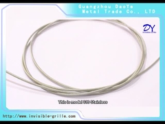 316 녹슬지 않는 나노 선 앤티 러스트 보이지 않는 안전성은 3.0 밀리미터를 굽습니다