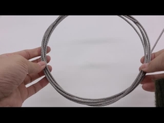 7X7 스테인레스 스틸 철 로프 볼 수 없는 보호망 발코니 및 창문