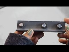 보이지 않는 격자용 알루미늄 철도