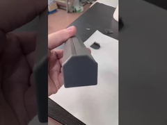 안전 보이지 않는 격자 알루미늄 트랙 끝 모자