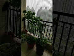 100kg 용량 발코니 가이드