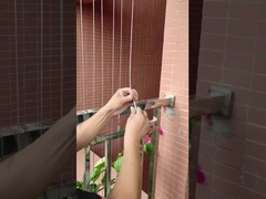 수평 로프 316 와이어 코리도어 보이지 않는 그릴 액세서리