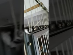 316 와이어 2.0mm 눈에 보이지 않는 발코니 방패 나일론 코팅 보안