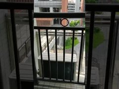 자연의 무장 전망 발코니 보이지 않는 격자 로드 용량 100kg 허용 ±1%