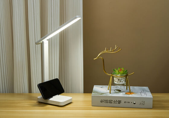 USB 충전 침대 옆 테이블 LED 조명 어린이 독서 기숙사 스터디 야간 학습 조명