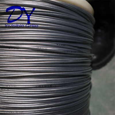 Invisible Safety Grill with Children Protection and Aluminum Track Conductor Material in Black Milk White Grey Aluminum Colour