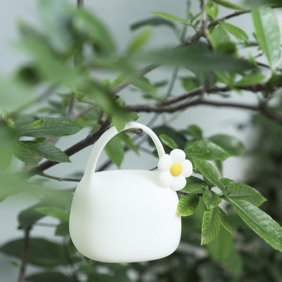 현대 귀여운 휴대용 램프 침실용 따뜻한 흰색 LED 테이블 램프 USB 재충전 가능한 실리콘 재료