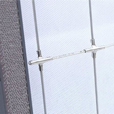 부식 저항 강철 316 와이어 발코니 보이지 않는 그릴