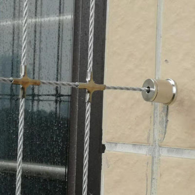 간편한 화재 탈출 애완 동물 안전 볼 수 없는 격자 5cm 와이어 거리 간격으로 발코니 및 창문 보호를 위해