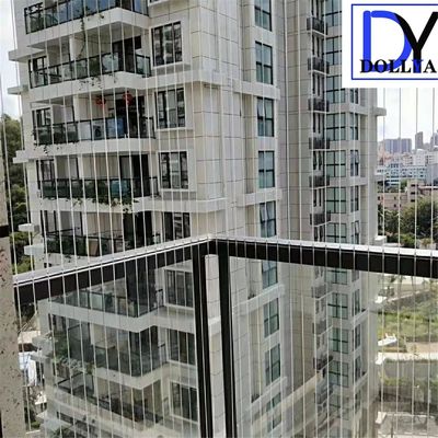 Easy Fire Escape Pet Safety Invisible Grille with 5cm Wire Distance Gap for Balcony and Window Protection