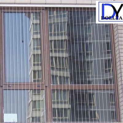 316 Stainless Steel Invisible Grille with 5cm Wire Distance Gap for Easy Fire Escape