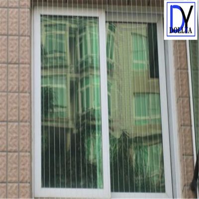 316 Grade Stainless Steel Balcony Invisible Grille with B Security Rating and 5cm Wire Distance Gap