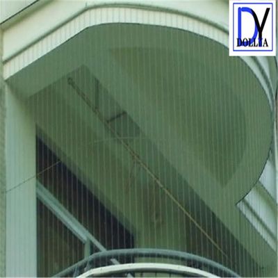 316 Grade Stainless Steel Balcony Invisible Grille with B Security Rating and 5cm Wire Distance Gap