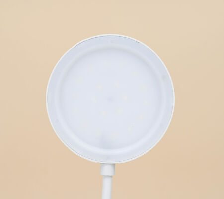소매 어린이 현대 LED 테이블 램프 목 클립-온 터치 제어 USB 재충전 하얀 밤 빛 학생의 연구