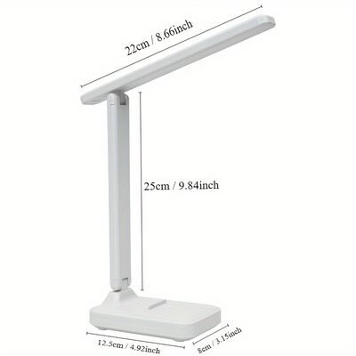 조정 가능한 밝기 조명 사무실 연구 및 작업 책상 조명 LED 테이블 램프