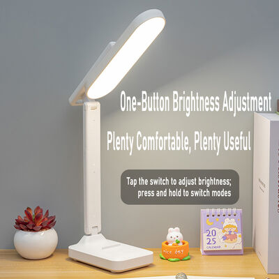 최대 8시간 사용 시간 LED 책상 램프, 서재 침실용, 유연한 위치 조절 및 눈에 편안한 빛 제공