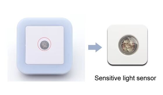 센서 LED 야간 조명 침대 옆 에너지 절약 램프 침실용 다채로운 야간 조명