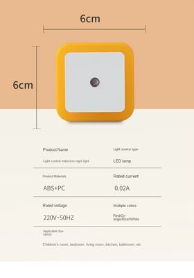 Plug In Night Light Voltage 110 240V Energy Lighting Residential