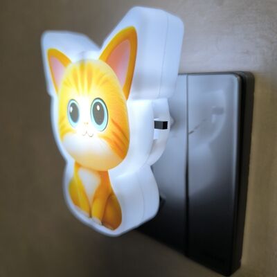 벽 플러그인 야간 조명 램프 LED 전구 타입 전압 110-240V 주거용으로 이상적