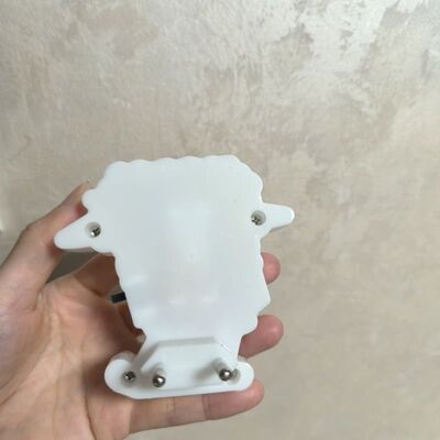 야간 조명 전압 110-240V의 전원 플러그