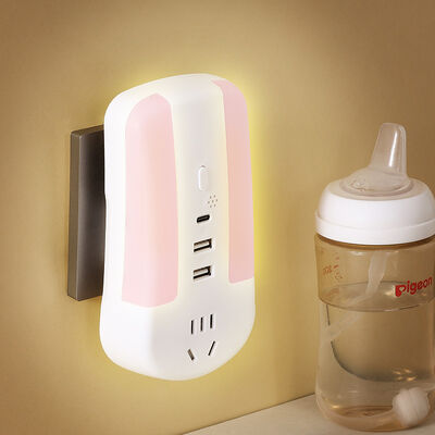 중국 제조사 OEM 디자인 음성 제어 벽 플러그 소켓