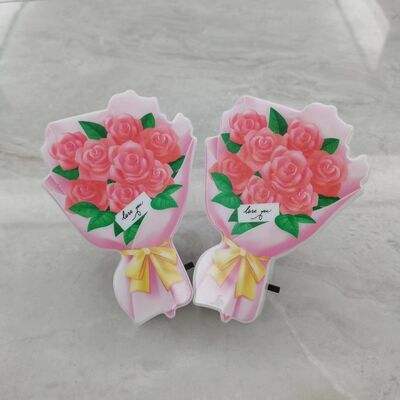 LED 플러그인 야간 조명 램프 슬라이드 스위치 제어 편리한 조명 솔루션 침실 및 계단에 적합