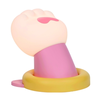 공장 귀여운 수면 제어 CAT PAW USB 침실 램프 실리콘 램프 재충전 가능한 터치 라이트 실리콘 나이트 라이트