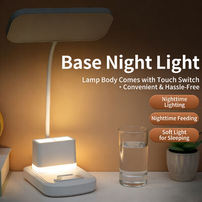 Study Room Chargeable Desk Lamp Designed with Energy Saving LED Lights