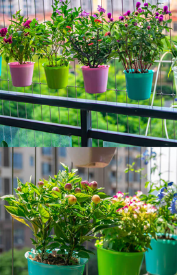 Invisible Grill  Flower Pot Accessories Durable Components for Secure Installation and Long Lasting Performance in Commercial Projects
