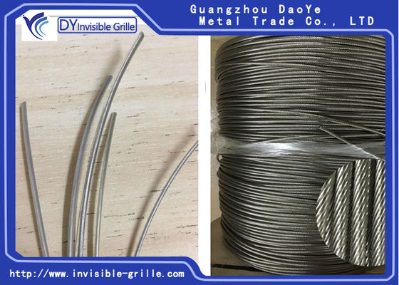 보이지 않는 그릴 304 스테인리스강 와이어 3.5 밀리미터 지름 녹 저항