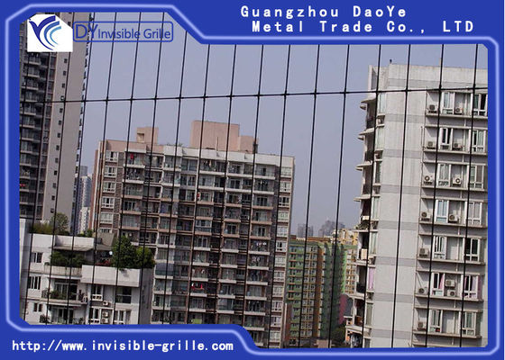 2 밀리미터는 나일론 코팅과 안전성 보이지 않는 그릴을 배선합니다