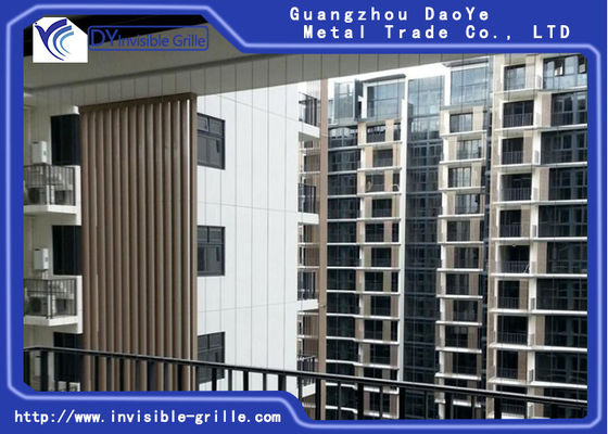발코니를 위한 현대 SS316 6m/Set 보이지 않는 그릴