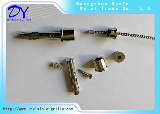 보이지 않는 슬라이딩 보안 그릴용 2.0mm 크로스 클립 플라이어